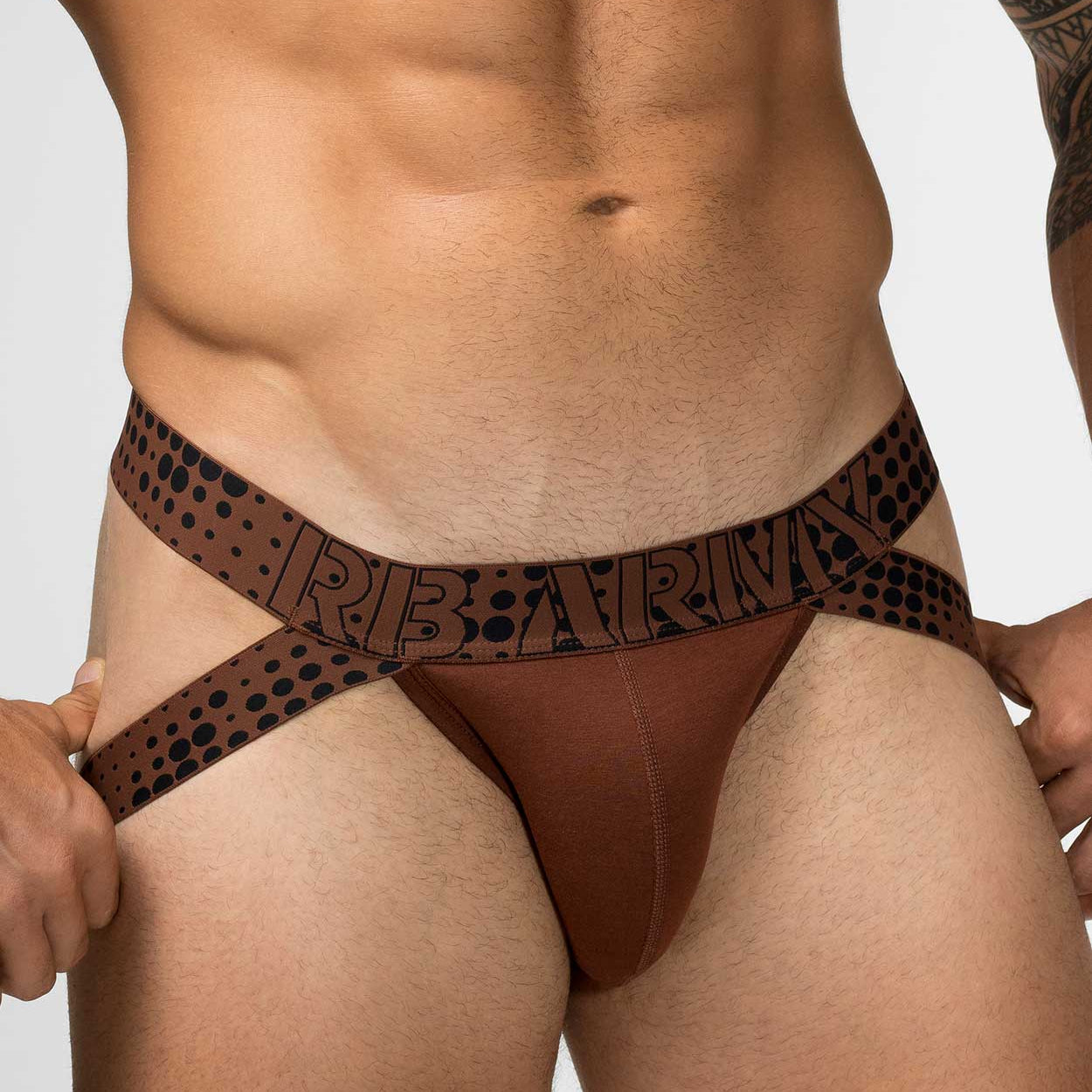 Rounderbum Army Lift Jockstrap