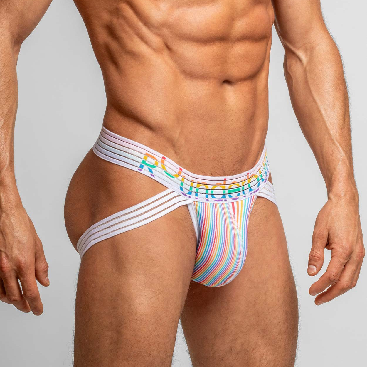 Rounderbum Waveform Pride Lift Jockstrap