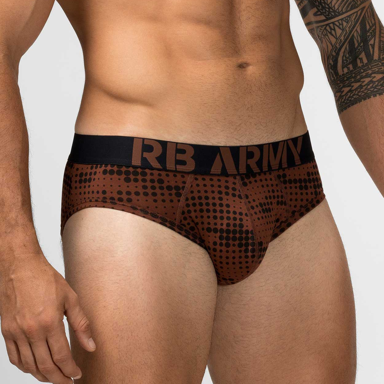 Rounderbum Army Padded Brief