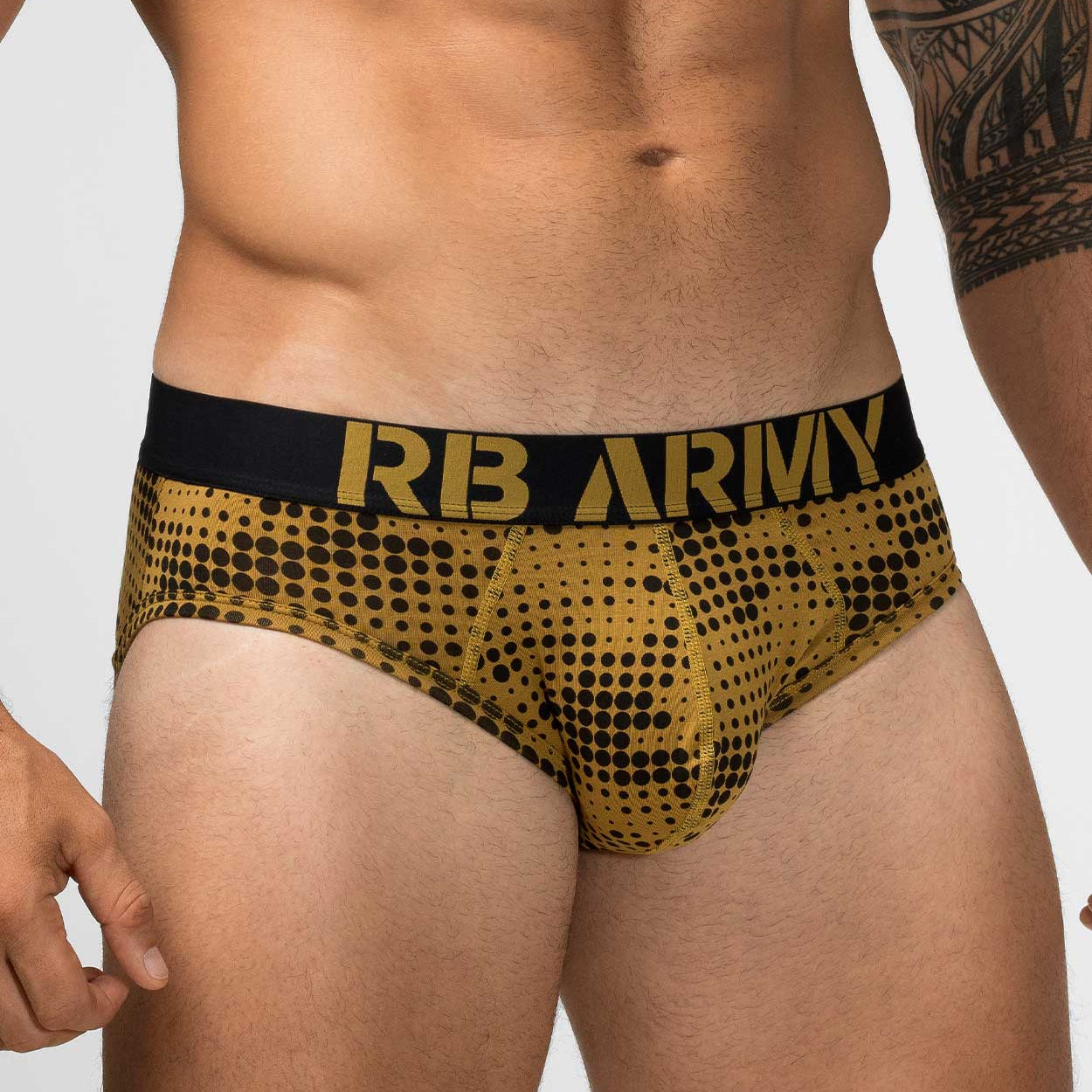 Rounderbum Army Padded Brief