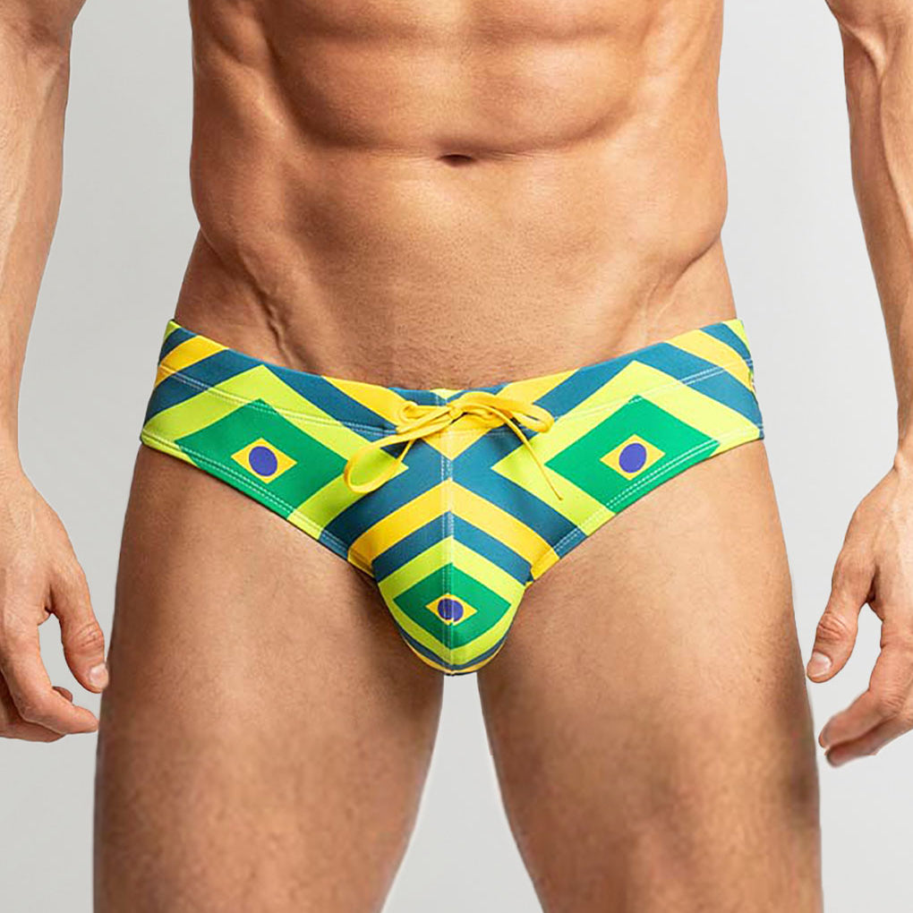 Rounderbum H2O Soccer Edition Package Swim Brief