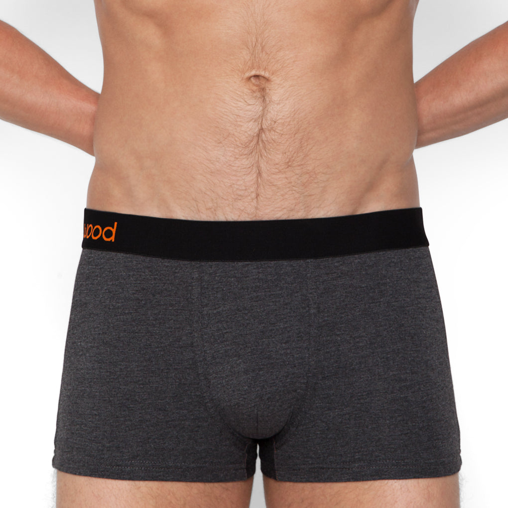 Wood Boxer Brief Wood Boxer Brief Charcoal-grey