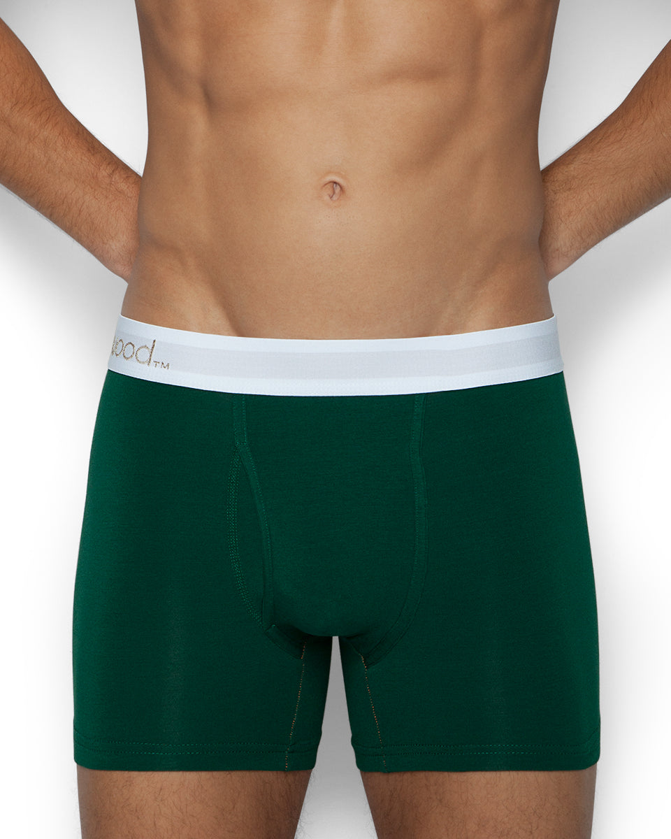 Wood Boxer Brief Wood Boxer Brief Forest-green