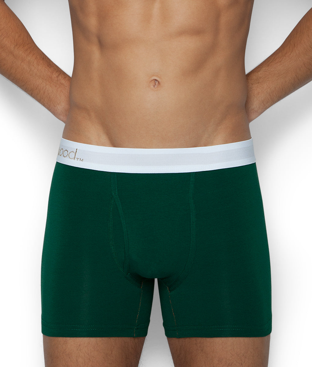 Wood Boxer Brief Wood Boxer Brief Forest-green