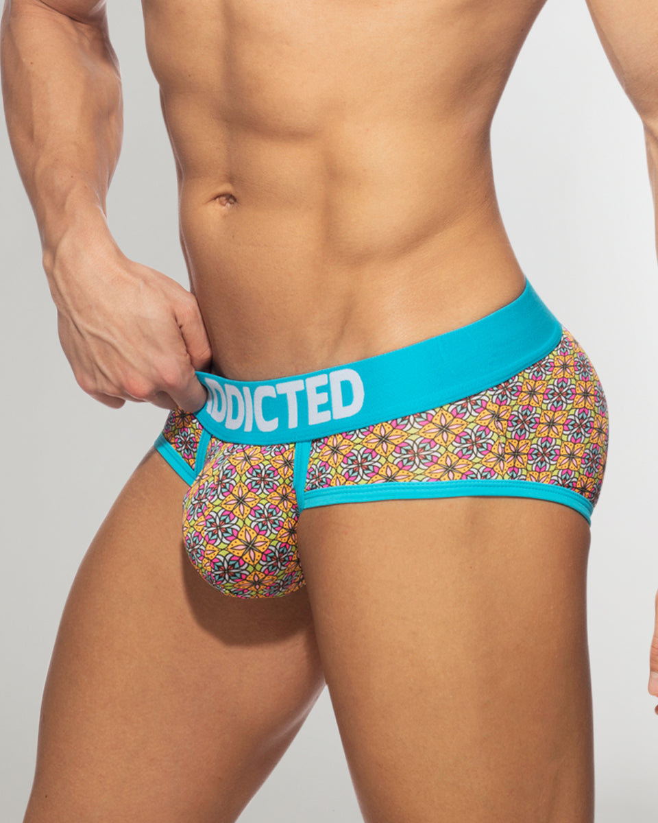 Addicted Damasco Swimderwear Brief Turquoise
