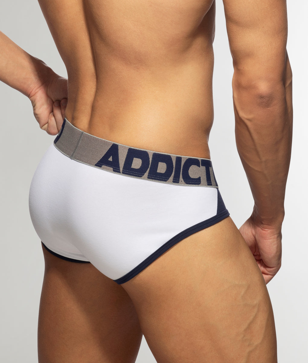 Addicted Trey Brief White