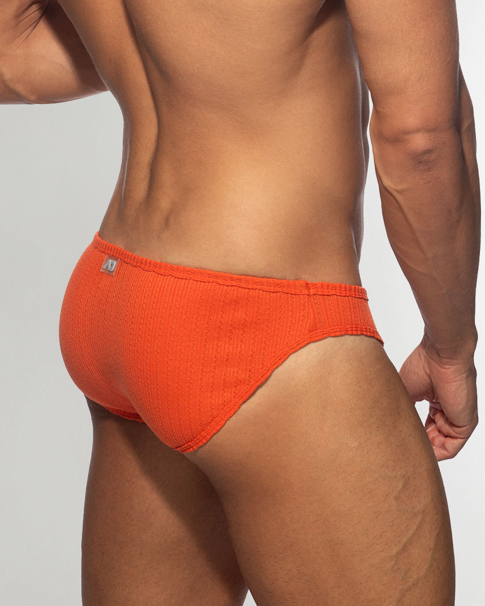Addicted Puff Bikini Brief Orange