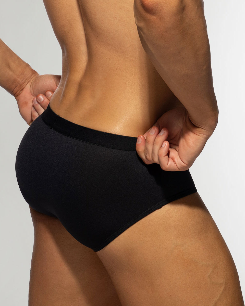 Addicted Recycled AD Bikini Brief Black