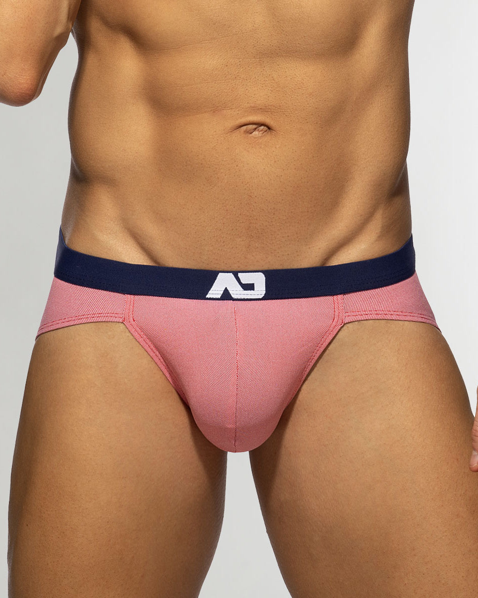 Addicted Pique Jeans Brief Red