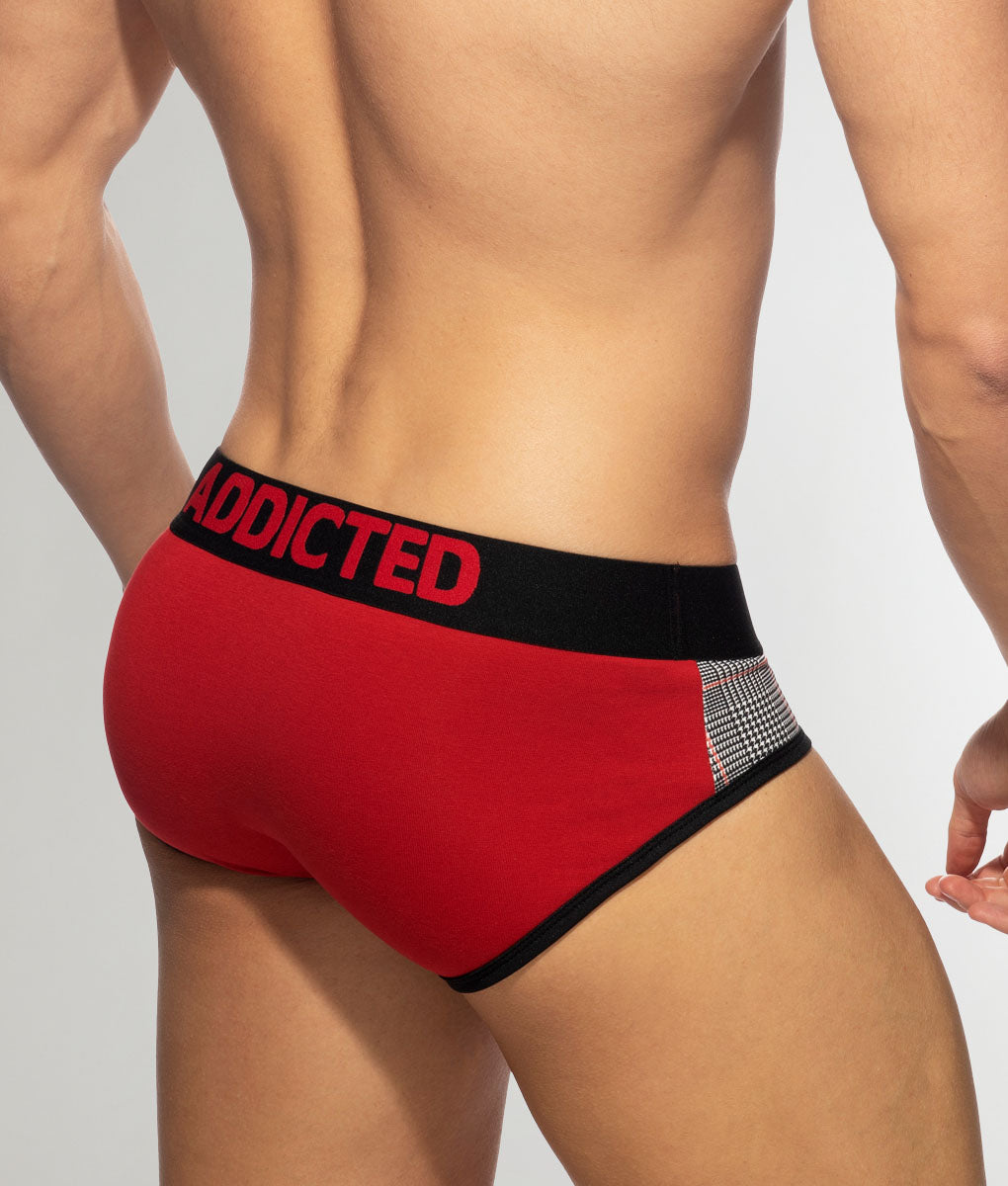 Addicted Scottish Combi Brief Red