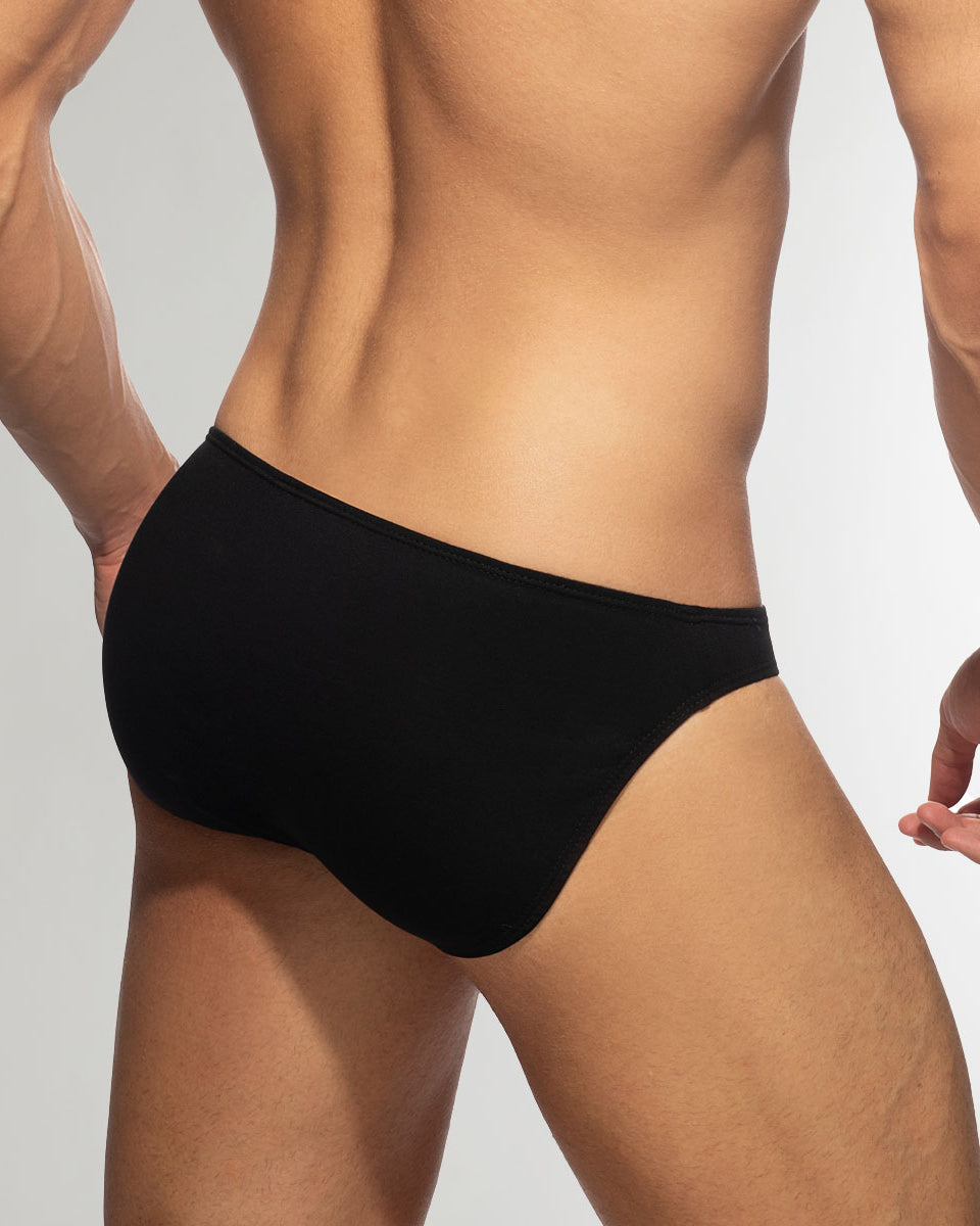 Addicted Cotton Bikini Brief Black