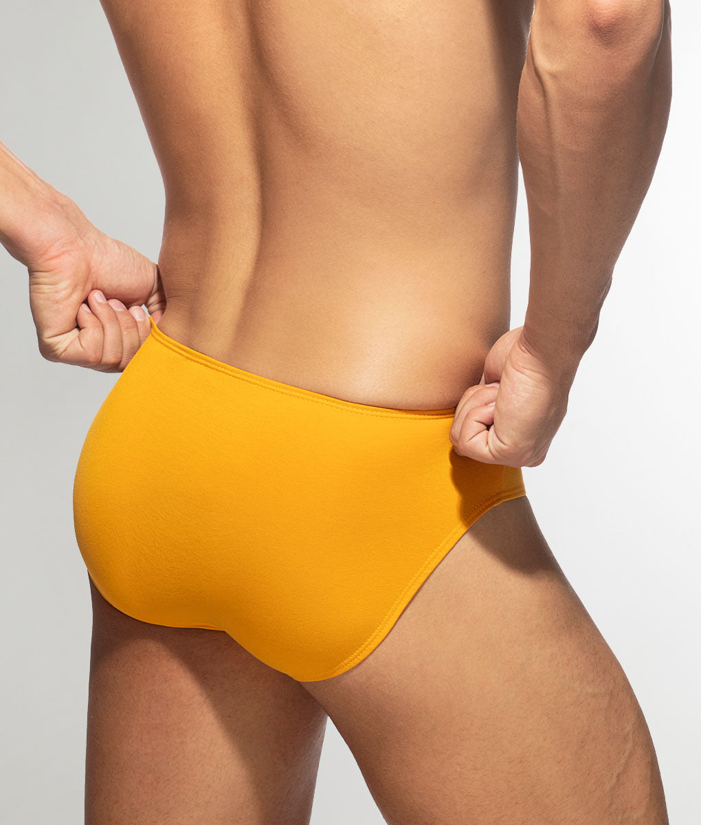 Addicted Cotton Bikini Brief Mustard