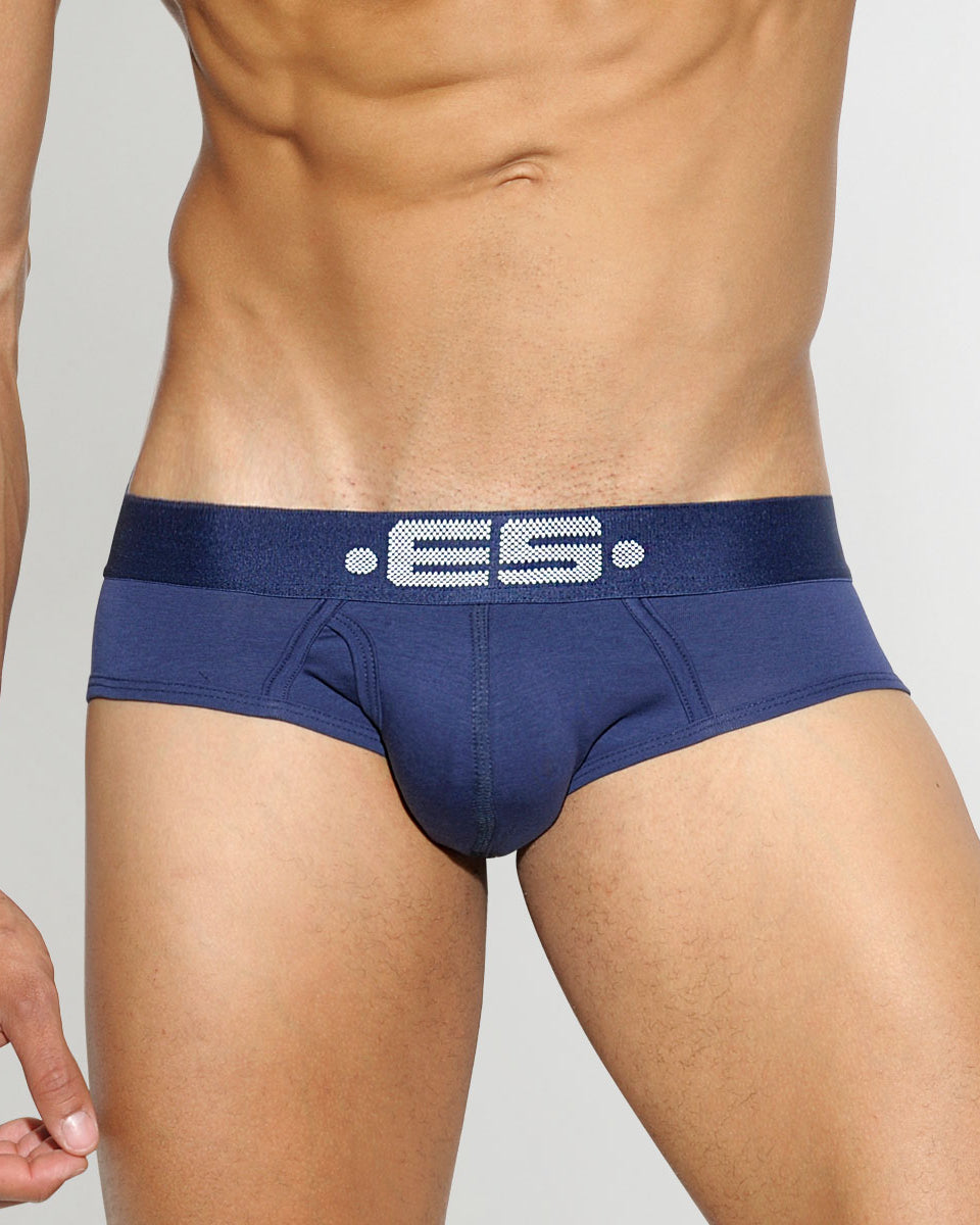 ES Collection Basic Cotton Brief Navy