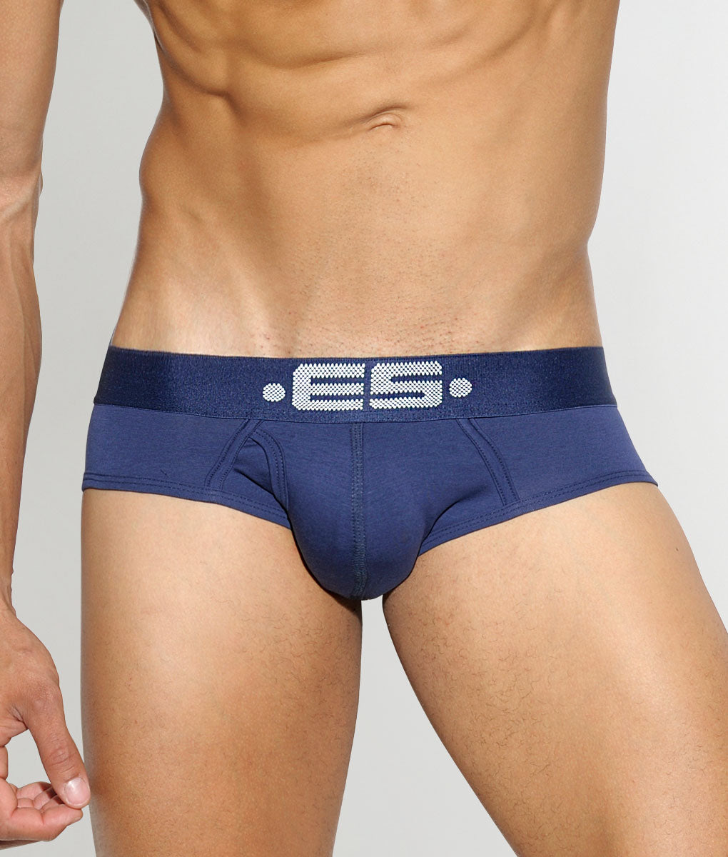 ES Collection Basic Cotton Brief Navy
