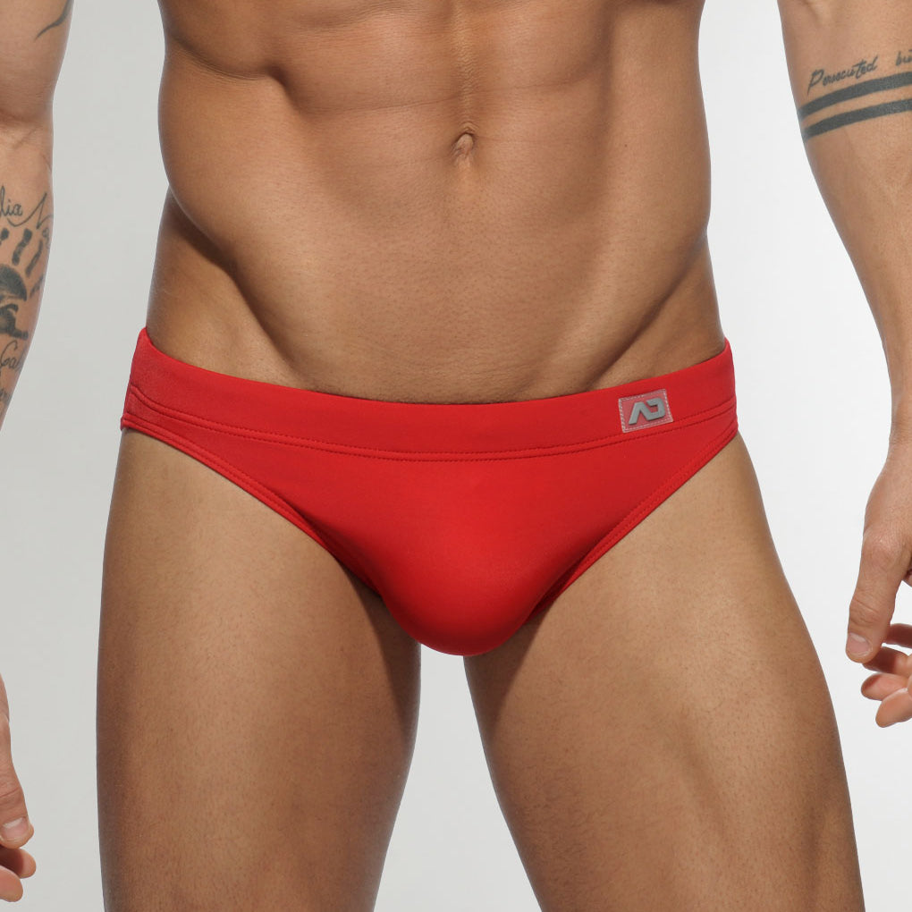 Addicted AD Swim Brief Red