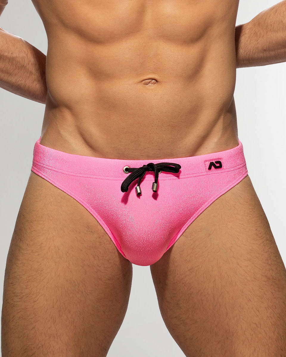 Addicted Pique Speedo Swim Brief Pink