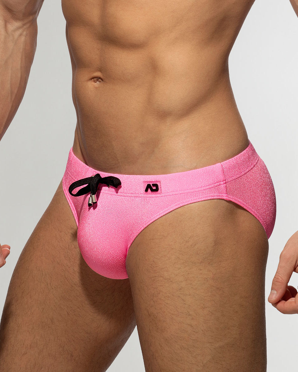 Addicted Pique Speedo Swim Brief Pink
