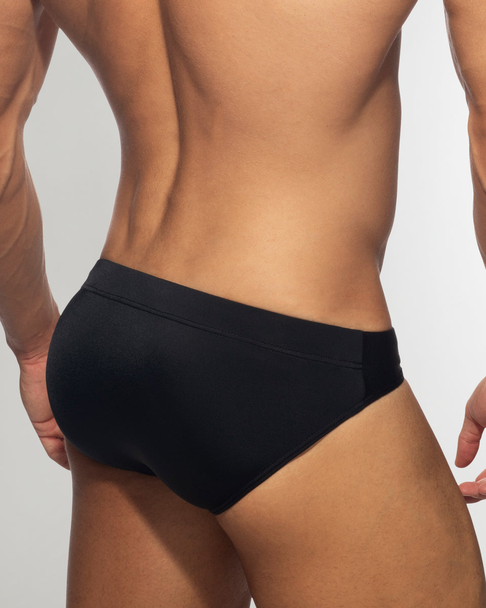 Addicted Golden Snake Swim Brief Addicted Golden Snake Swim Brief Black