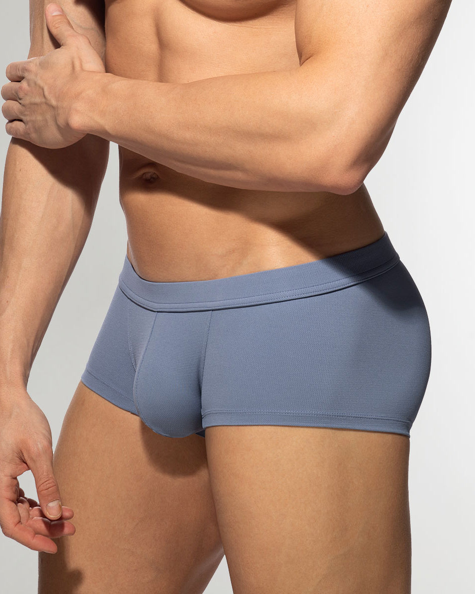 Addicted Worn Out Denim Trunk Blue-jeans