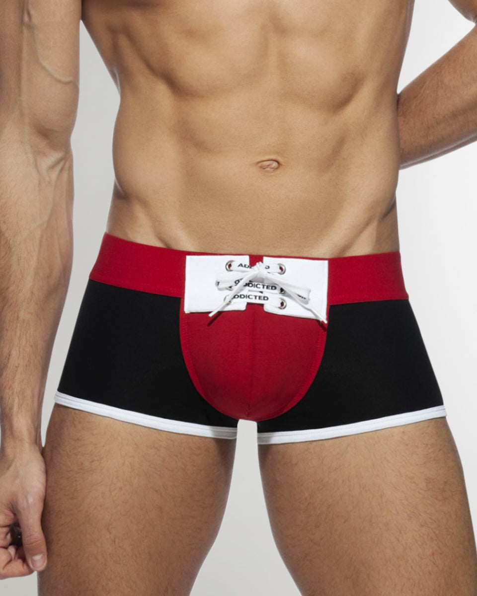 Addicted Tie-up Trunk Black