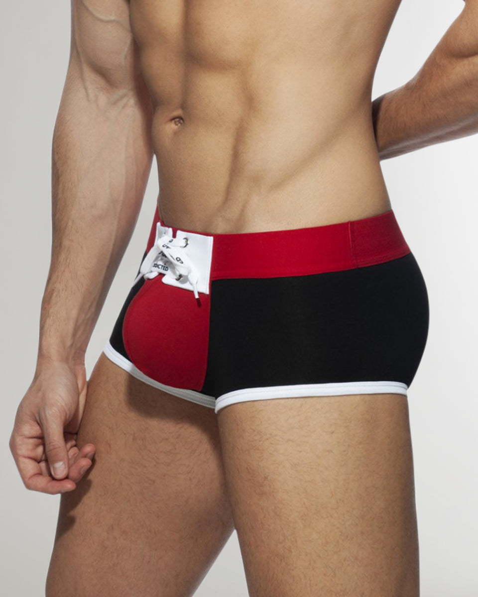 Addicted Tie-up Trunk Black