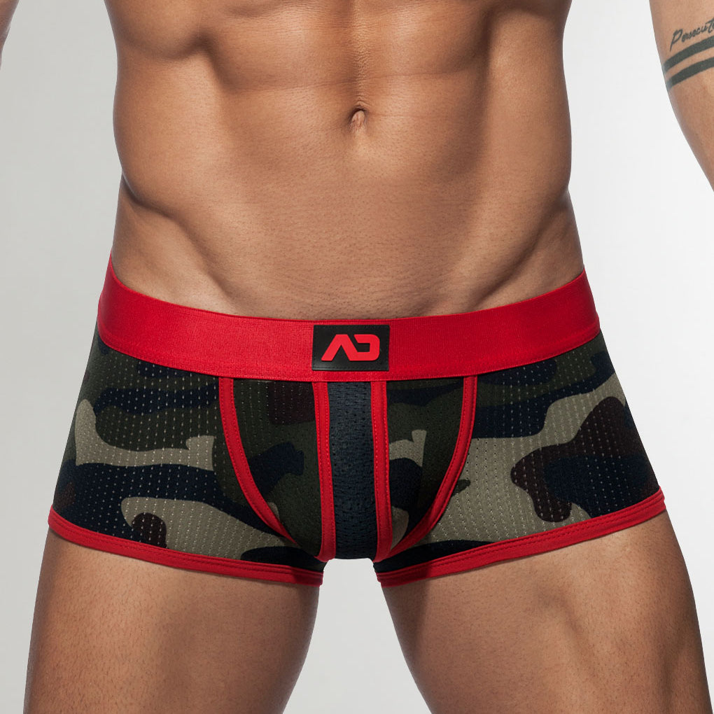 Addicted Camo Stripe Trunk Red