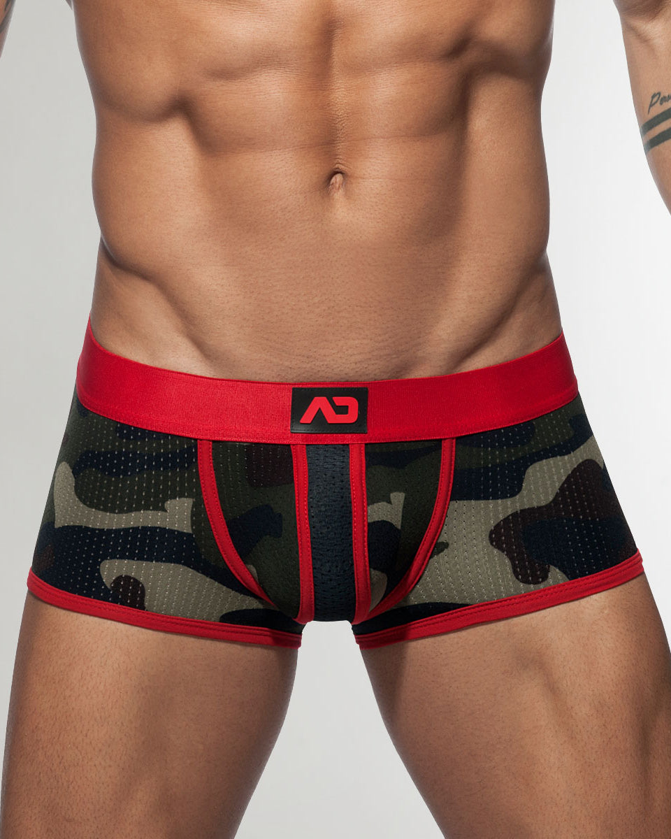 Addicted Camo Stripe Trunk Red