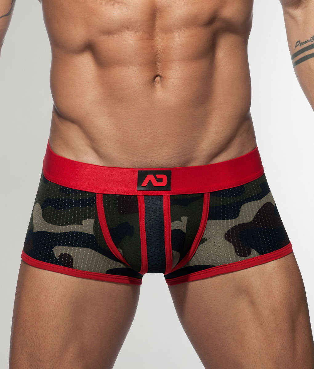Addicted Camo Stripe Trunk Red