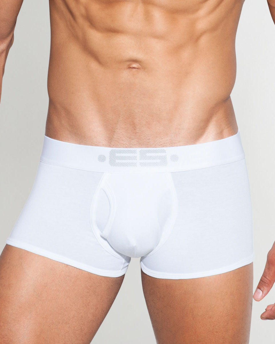 ES Collection Basic Cotton Trunk White