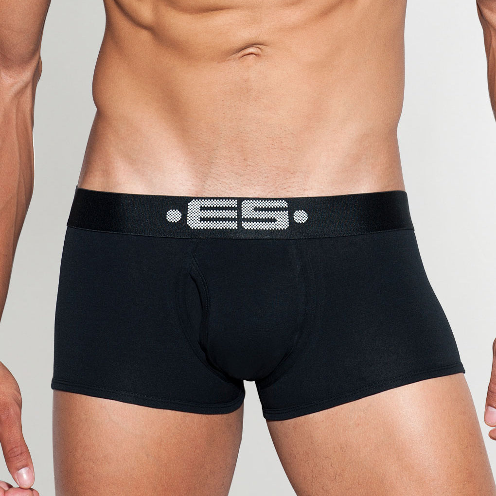 ES Collection Basic Cotton Trunk Black