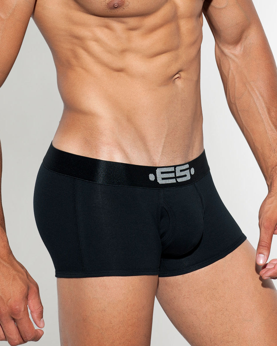 ES Collection Basic Cotton Trunk Black