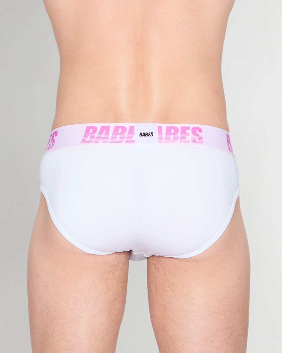 Babes Men's Brief White