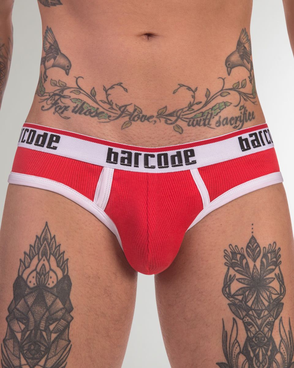Barcode Berlin Kai Brief Red
