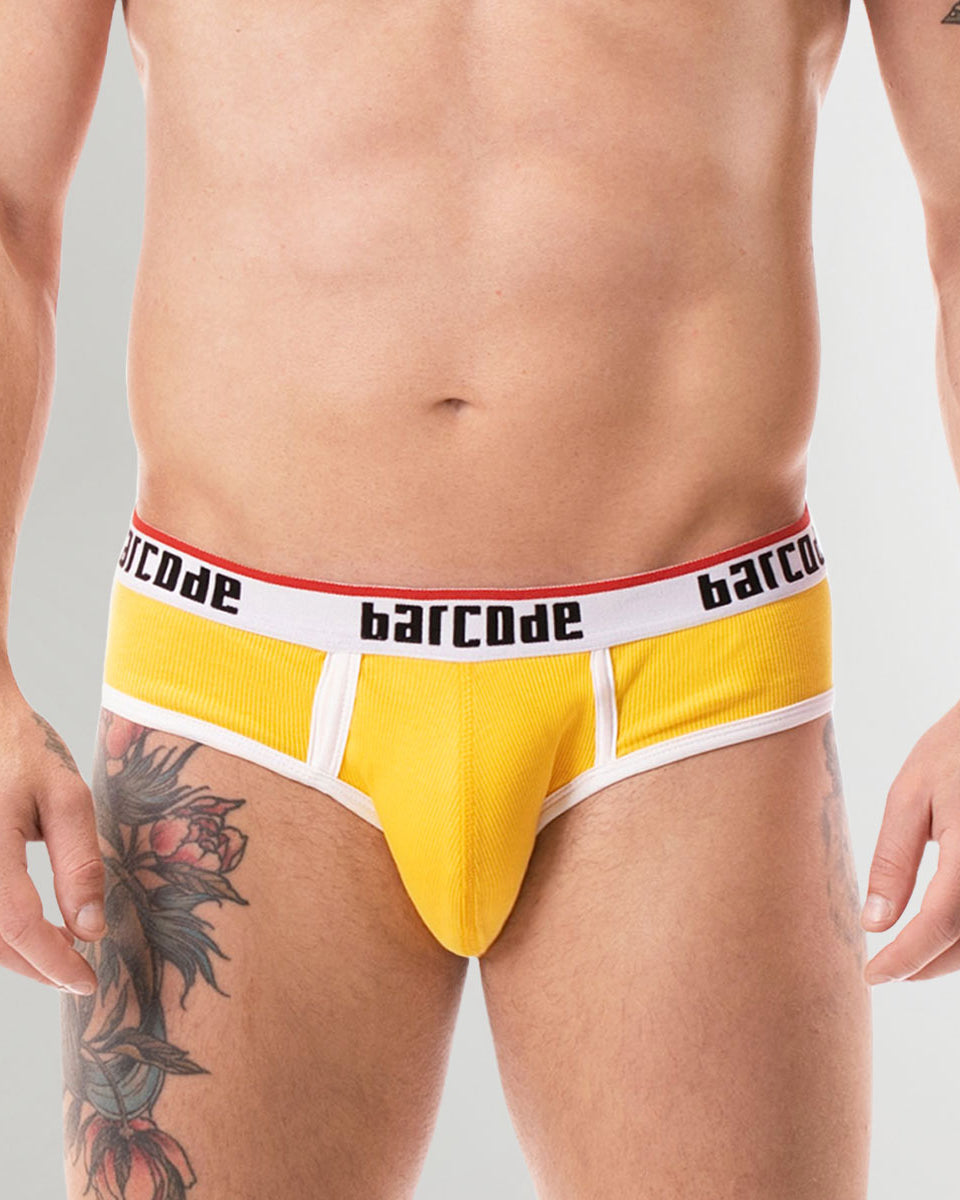 Barcode Berlin Kai Brief Yellow-white