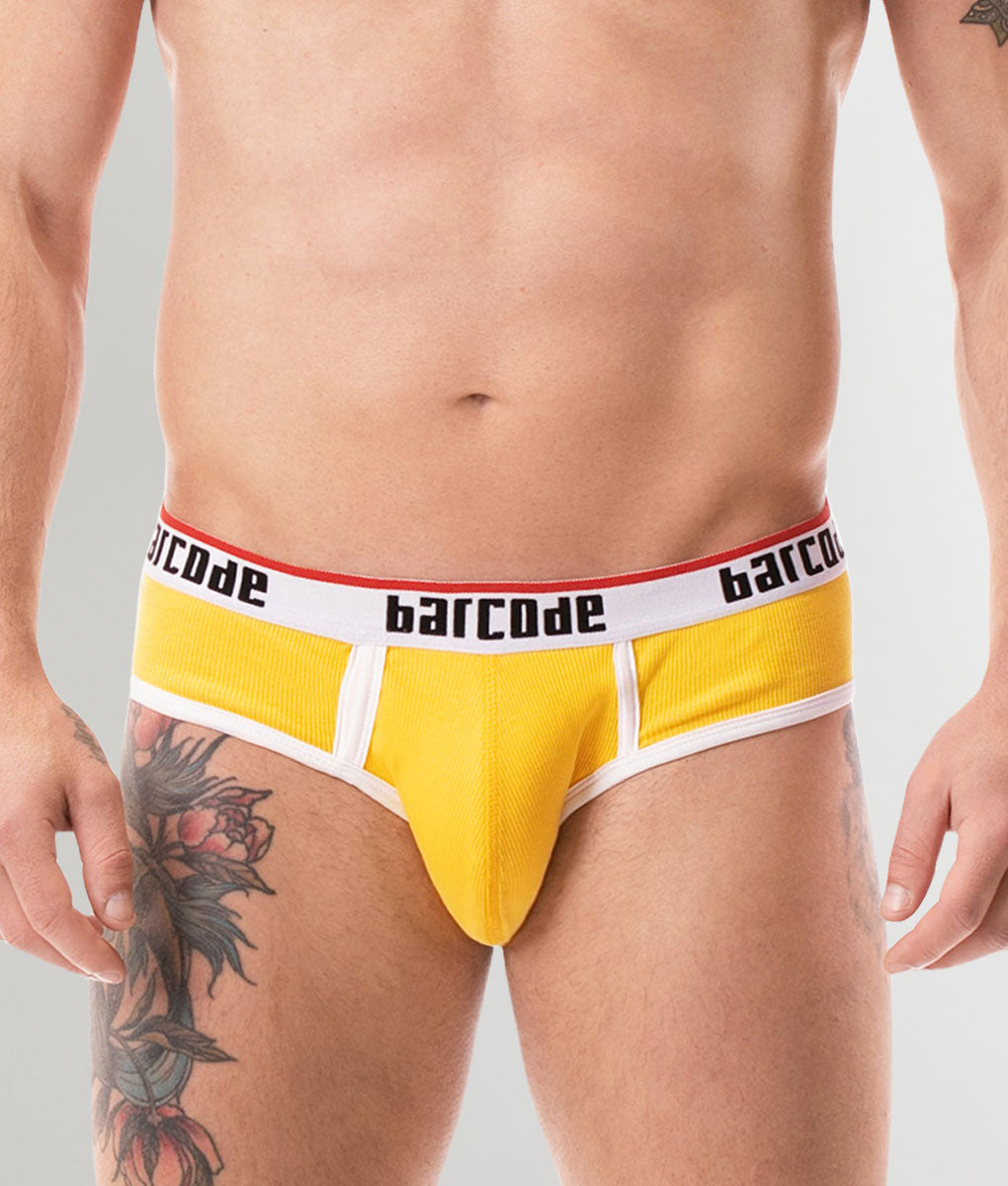 Barcode Berlin Kai Brief Yellow-white