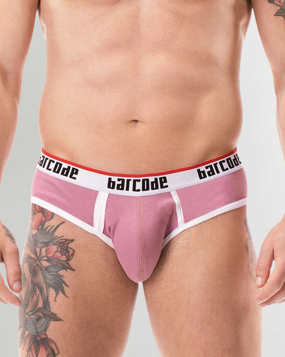Barcode Berlin Kai Brief Brownishpurple-white