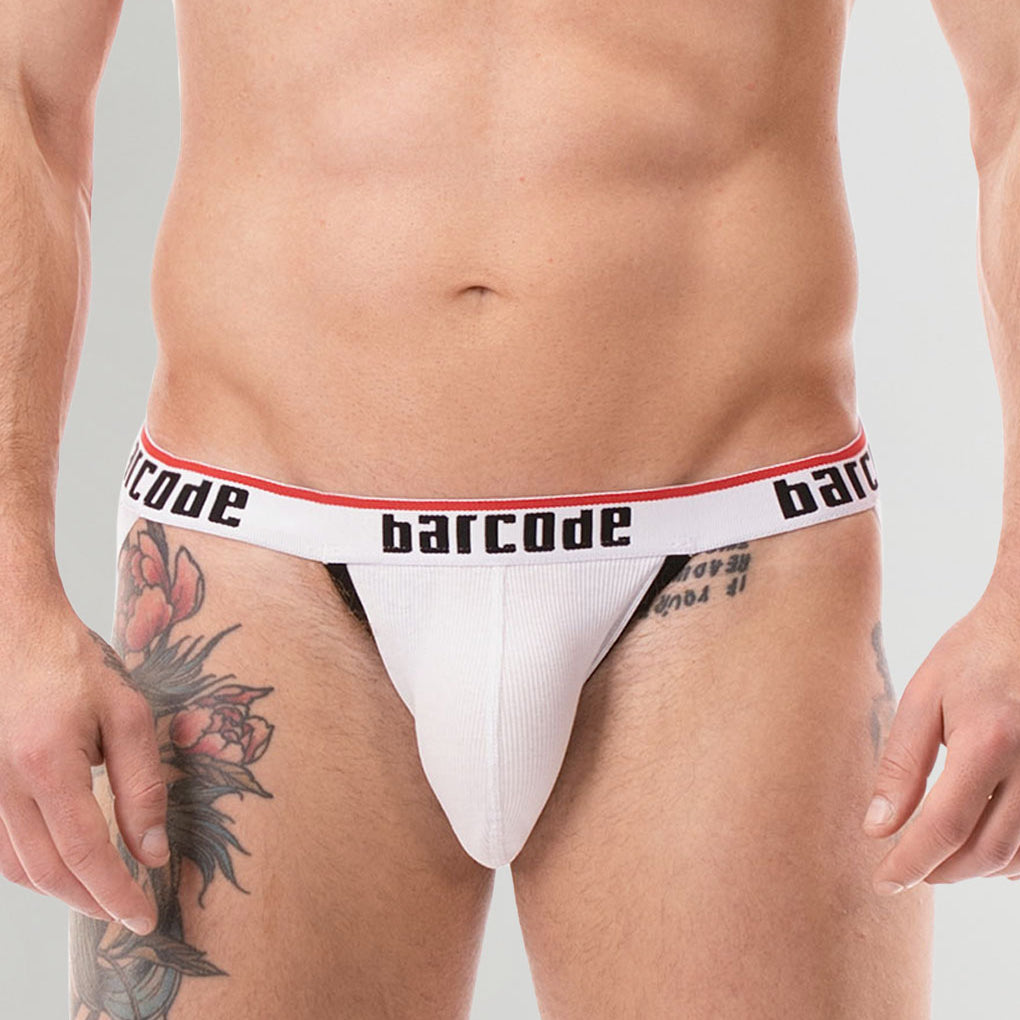 Barcode Berlin Cosme Jockstrap White-black