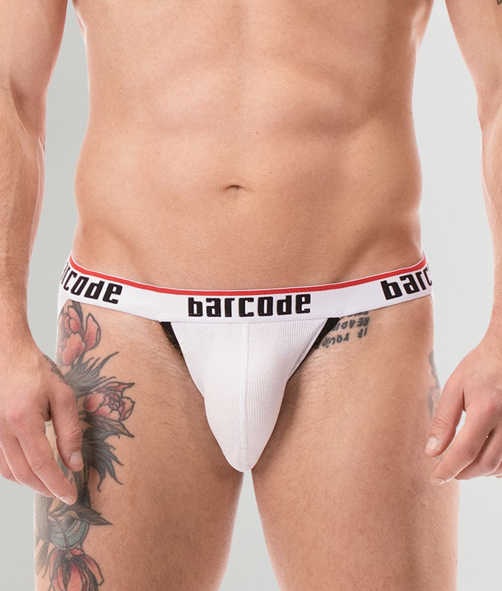 Barcode Berlin Cosme Jockstrap White-black