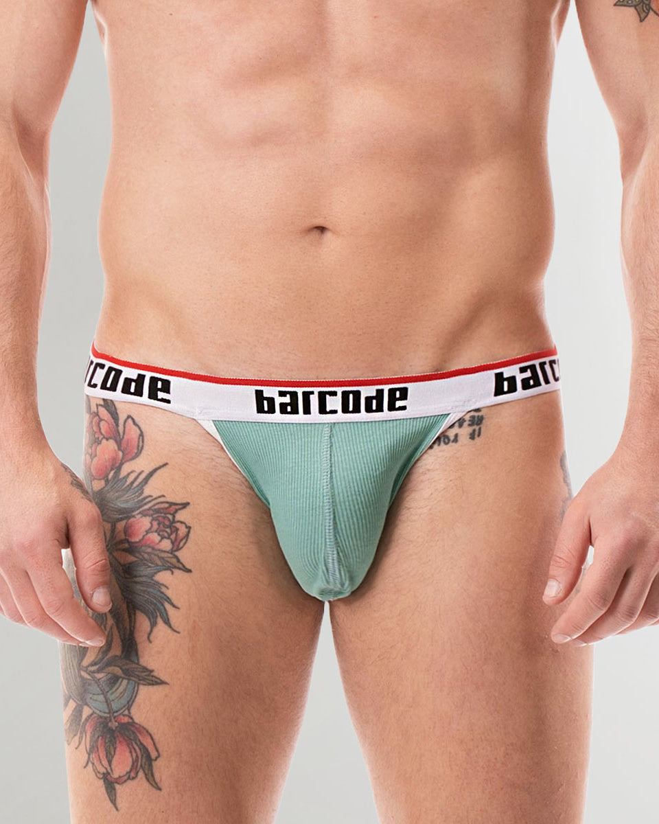 Barcode Berlin Cosme Jockstrap Mint-white