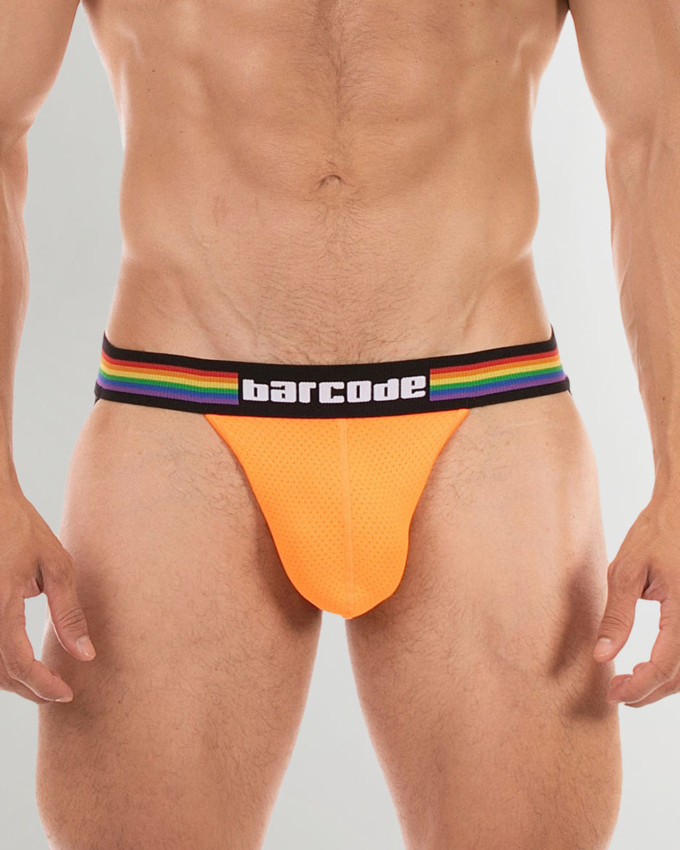 Barcode Berlin Pride Jockstrap Neon-orange
