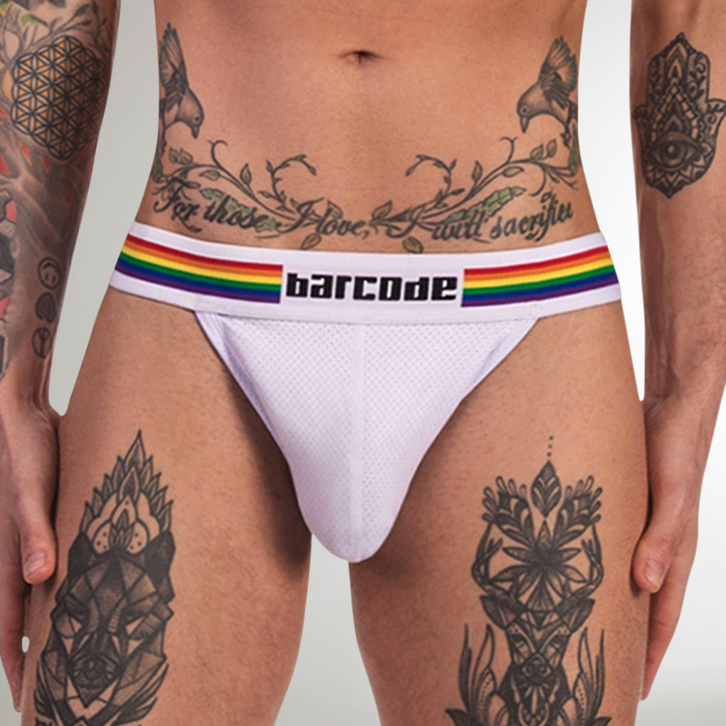 Barcode Berlin Pride Jockstrap White