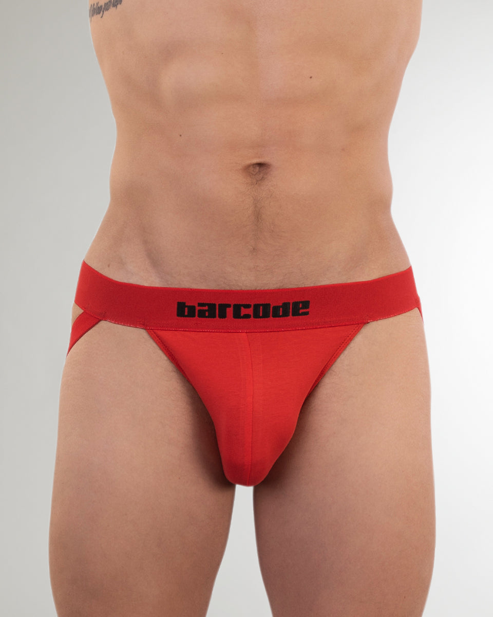 Barcode Berlin Basic Ares Jockstrap Red