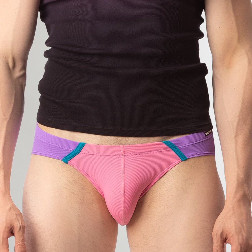 Barcode Berlin Avas Swim Brief Rose-lila-blue