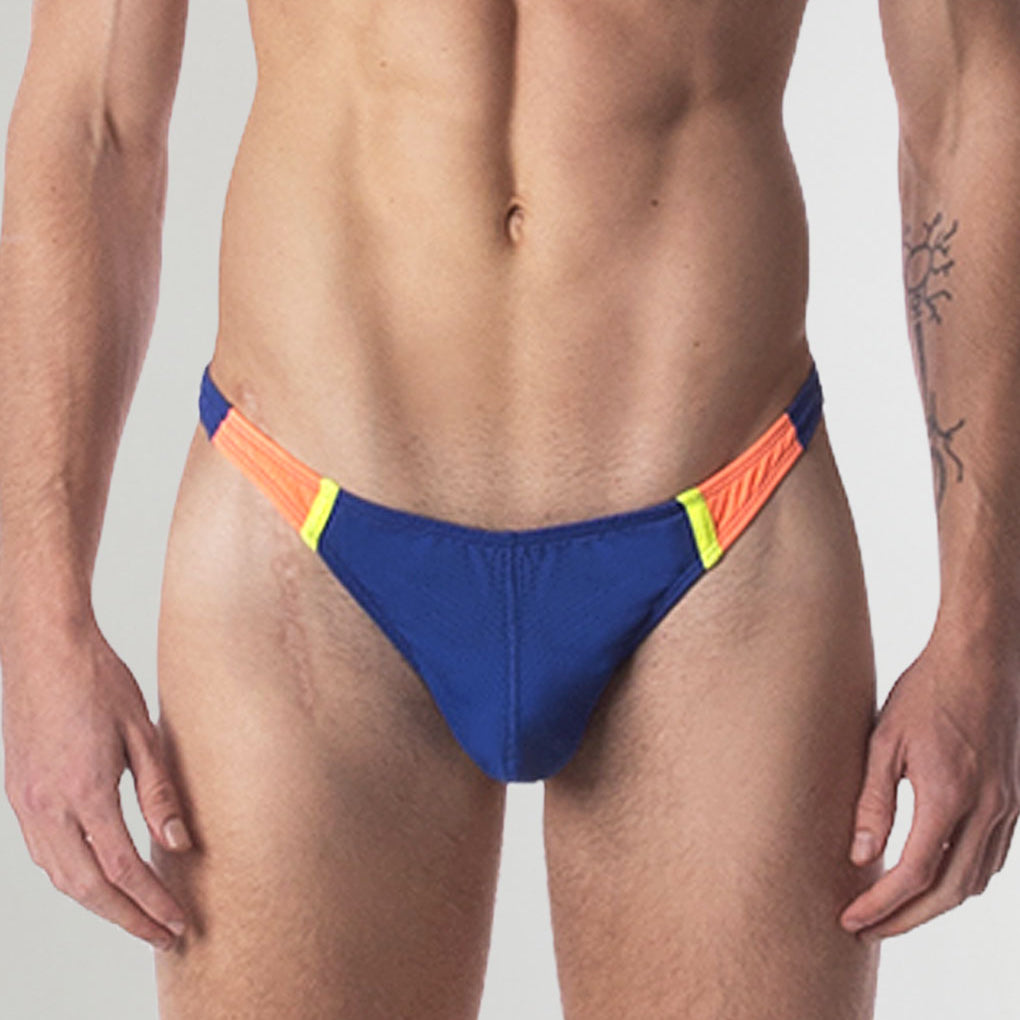 Barcode Berlin Ronak Thong Blue-orange-neongreen