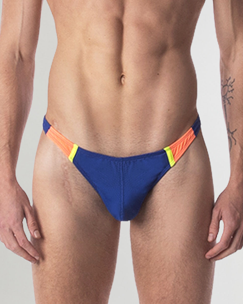 Barcode Berlin Ronak Thong Blue-orange-neongreen