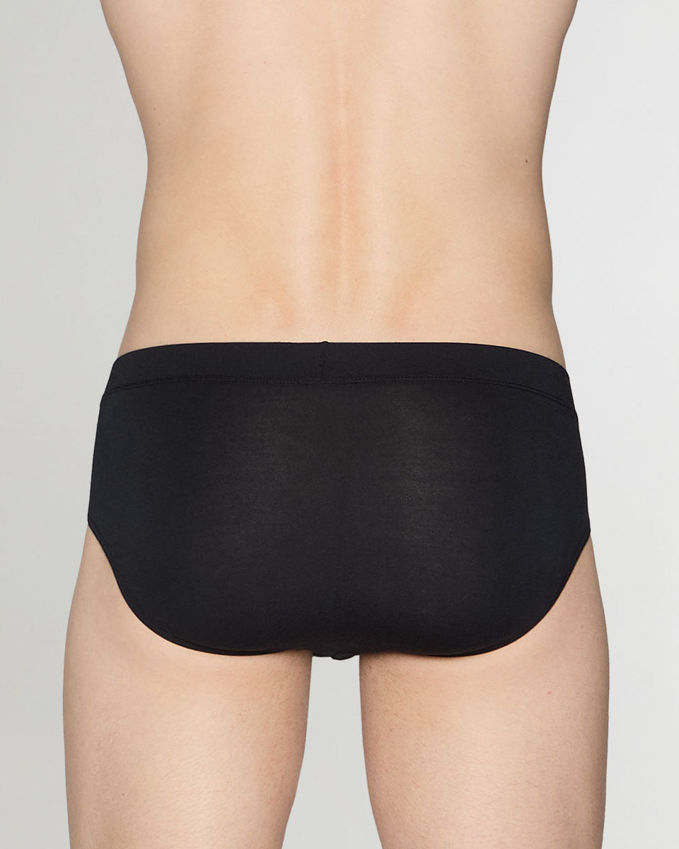 Blackspade Silver Brief Black