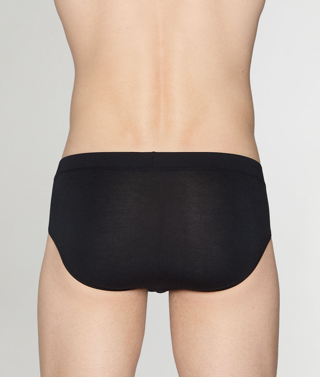 Blackspade Silver Brief Black