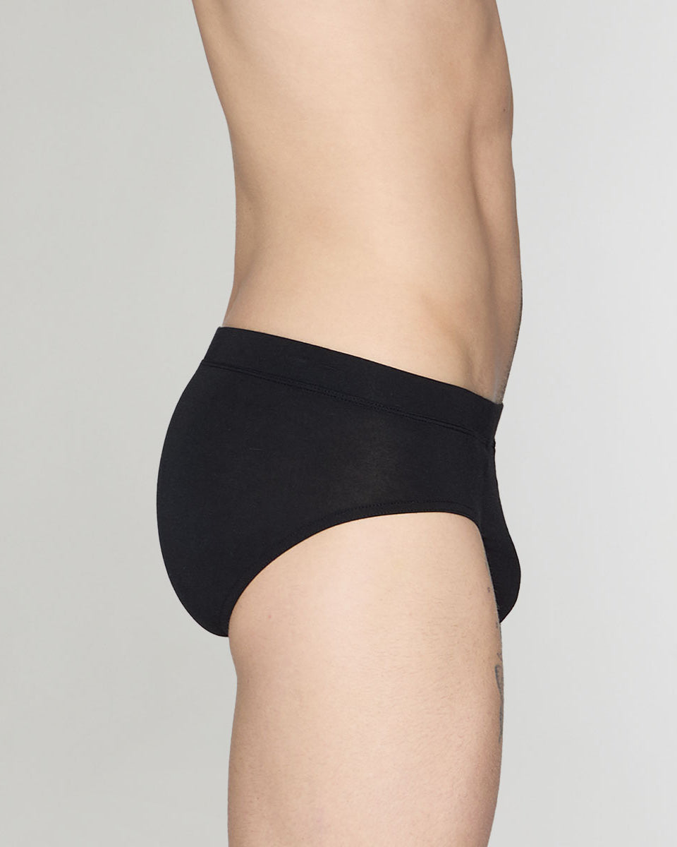 Blackspade Silver Brief Black