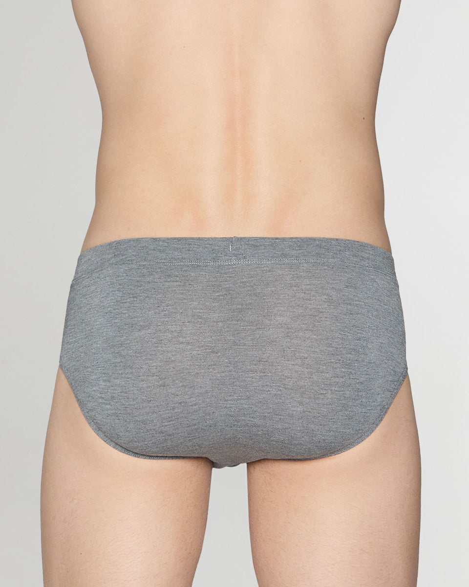 Blackspade Silver Brief Grey-melange