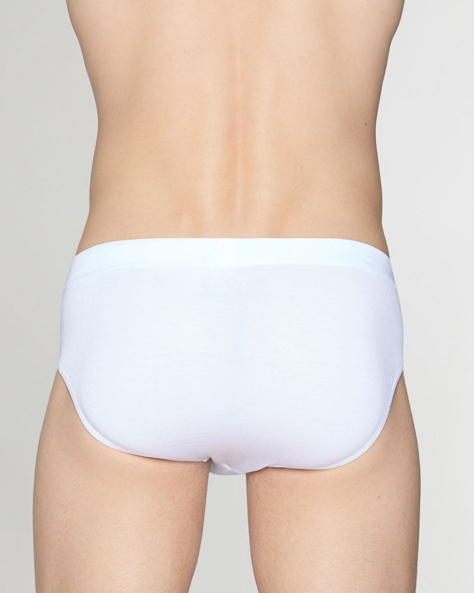 Blackspade Silver Brief White